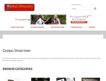 Tablet Screenshot of global-directory.org